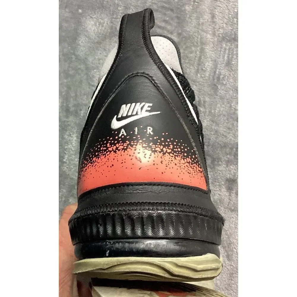 Nike Men's Black and Orange Athletic Shoes - Picture 13 of 16